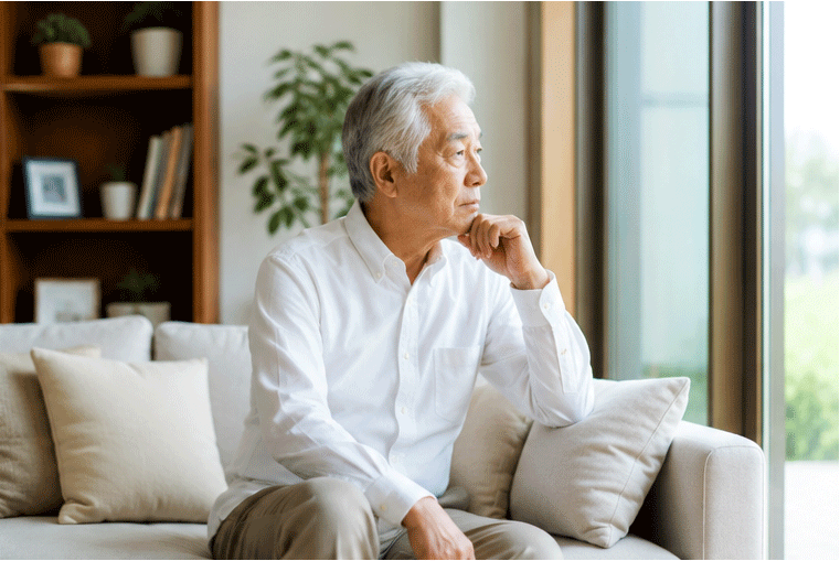 一人暮らしの親が心配